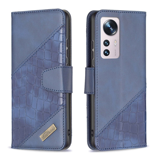 BINFEN CROCODILE MODER ETUI ZA XIAOMI 12 / 12X