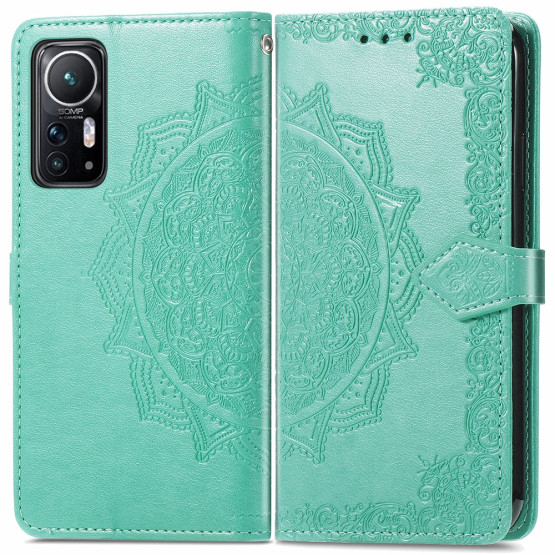 ROYAL MANDALA MINT ETUI ZA XIAOMI 12 / 12X