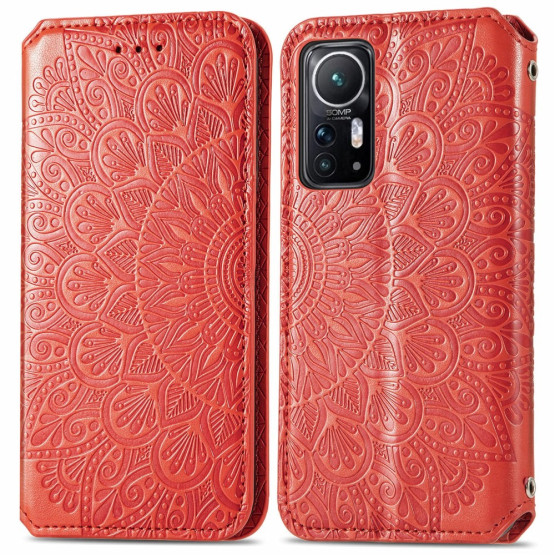 SLIM MANDALA RDEČ ETUI ZA XIAOMI 12 / 12X