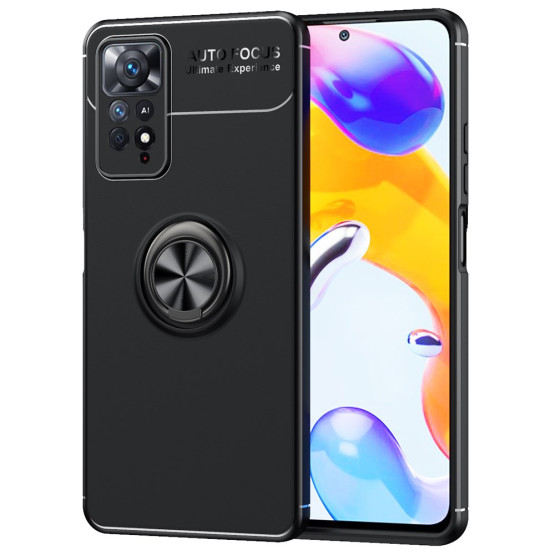 MAGNETIC PREMIUM ČRN OVITEK ZA XIAOMI REDMI NOTE 11 PRO