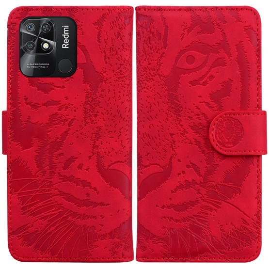 ODTIS TIGRA RDEČ ETUI ZA XIAOMI REDMI 10C