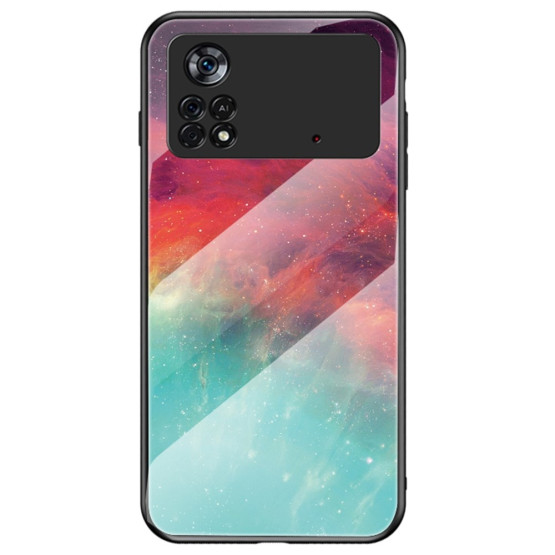 GLASS STARRY BARVNO NEBO OVITEK ZA XIAOMI POCO X4 PRO