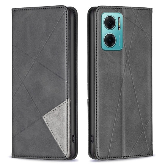 AUTO-ABSORBED GEOMETRIC ČRN ETUI ZA XIAOMI REDMI 10 5G