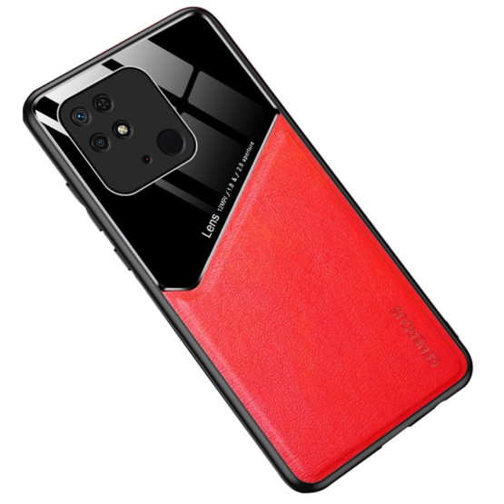 DVOJNI ŠČIT RDEČ OVITEK ZA XIAOMI REDMI 10C