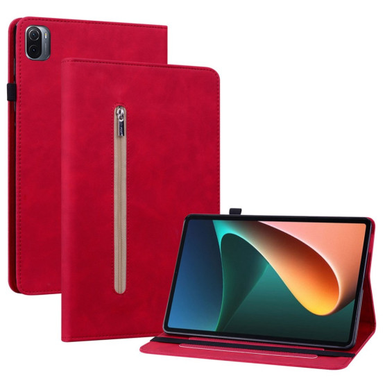 ZIPPER RDEČ ETUI ZA XIAOMI PAD 5 / PAD 5 PRO