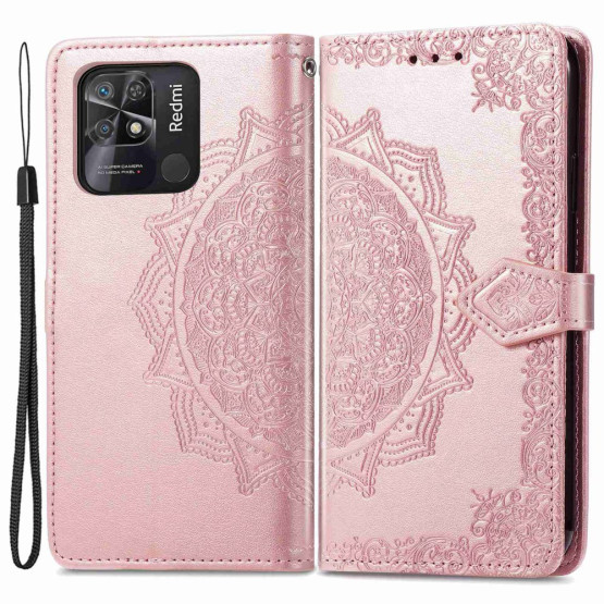 ROYAL MANDALA ROSE GOLD ETUI ZA XIAOMI REDMI 10C