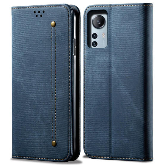 RETRO JEANS MODER ETUI ZA XIAOMI 12 LITE