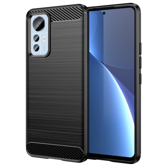 FLEX KARBON ČRN OVITEK ZA XIAOMI 12 LITE