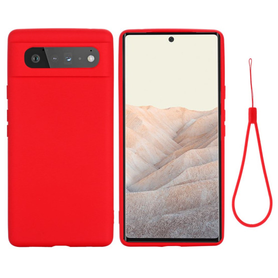 SILICA RDEČ OVITEK ZA GOOGLE PIXEL 6