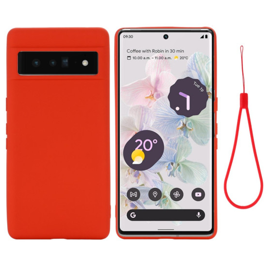 SILICA RDEČ OVITEK ZA GOOGLE PIXEL 7 PRO