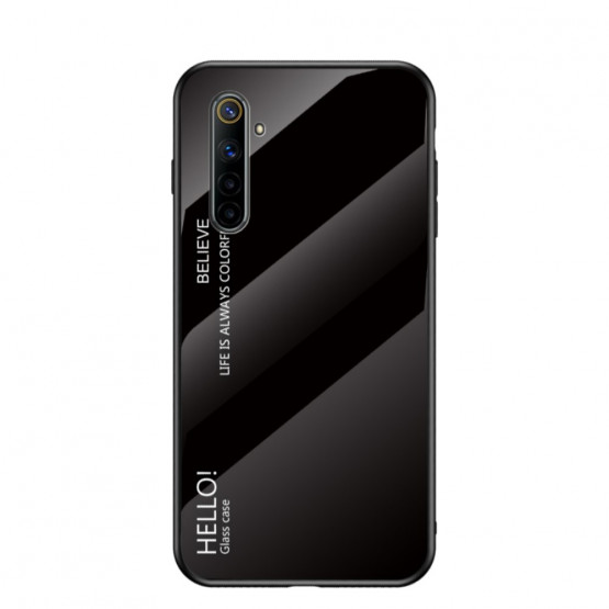 GLASS HELLO! BLACK OVITEK ZA REALME 6 