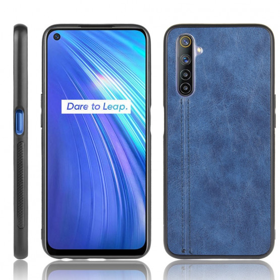 SLIM LEATHER MODER OVITEK ZA REALME 6 