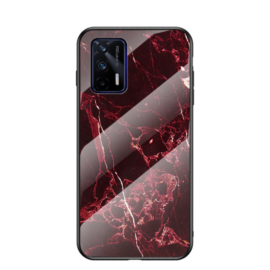 GLASS RDEČ MARMOR OVITEK ZA REALME GT 5G