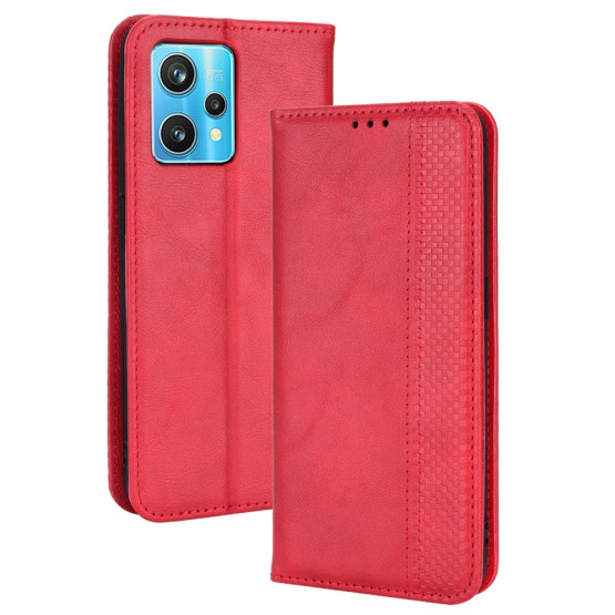 VINTAGE AUTO ABSORBED RDEČ ETUI ZA REALME 9 / 9 PRO PLUS