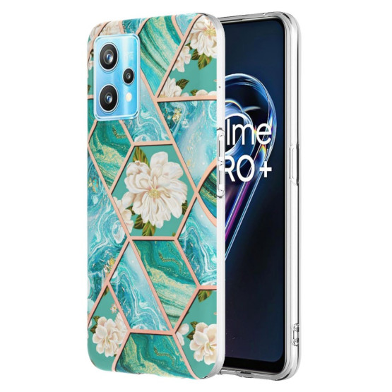 IMD FLOWER MARMOR MINT OVITEK ZA REALME 9 PRO