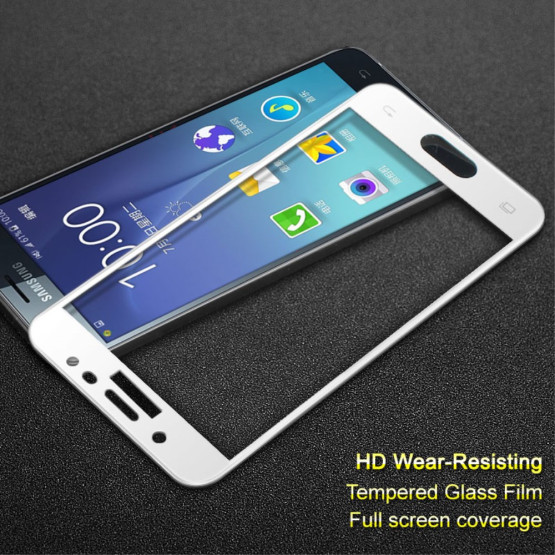 SAMSUNG GALAXY J3 (2017) IMAK FIT KALJENO STEKLO S POTISKOM BEL