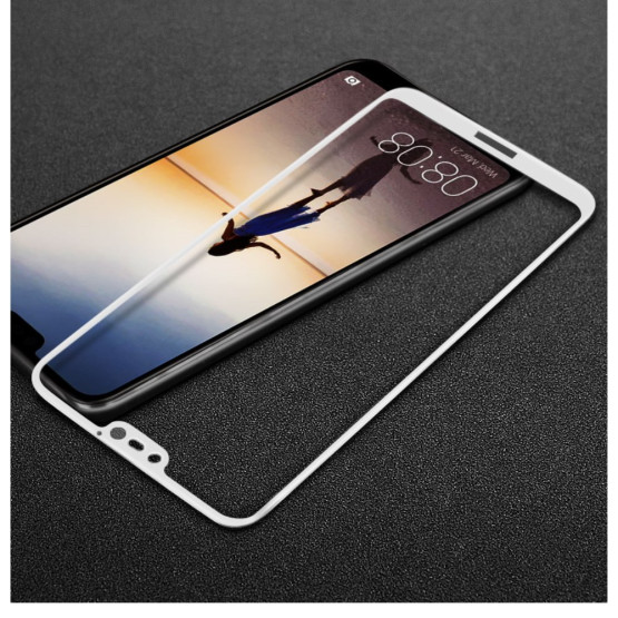 HUAWEI P20 LITE IMAK FIT KALJENO STEKLO S POTISKOM BEL