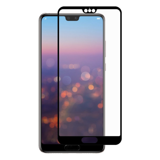 HUAWEI P20 PRO HAT PRINCE FIT KALJENO STEKLO S POTISKOM ČRN