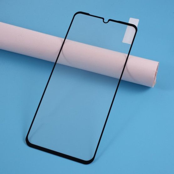 LG G8X THINQ FIT KALJENO STEKLO S POTISKOM ČRN - FULL GLUE