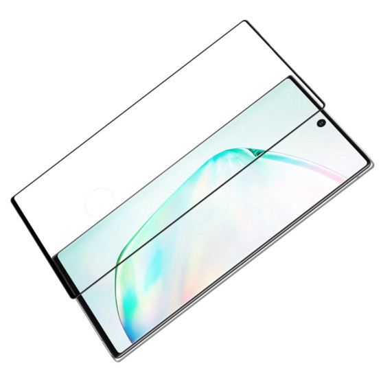 SAMSUNG GALAXY NOTE 20 ULTRA NILLKIN FIT CP+PRO KALJENO STEKLO S POTISKOM ČRN - FULL GLUE