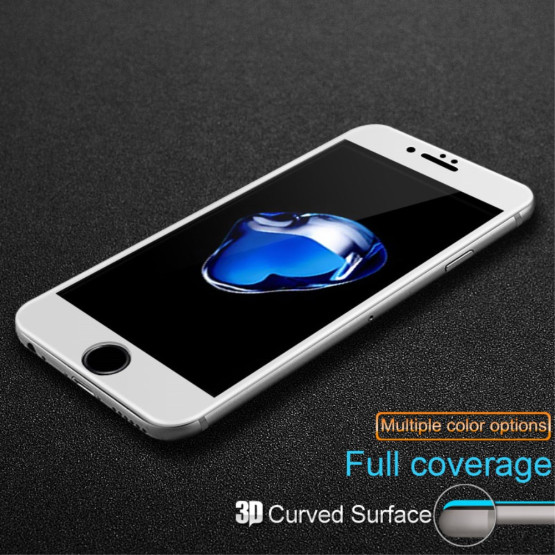 APPLE IPHONE 7 PLUS KALJENO STEKLO FIT S POTISKOM BEL