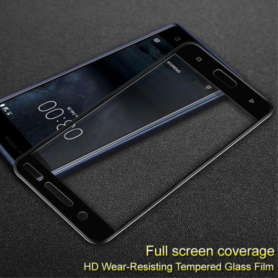 NOKIA 5 IMAK KALJENO STEKLO FIT S POTISKOM ČRN