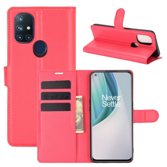 POSLOVNI USPEH RDEČ ETUI ZA ONEPLUS NORD N10