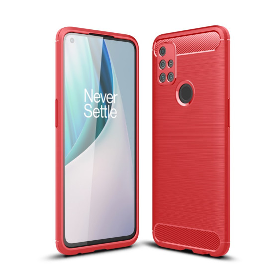 FLEX KARBON RDEČ OVITEK ZA ONEPLUS NORD N10