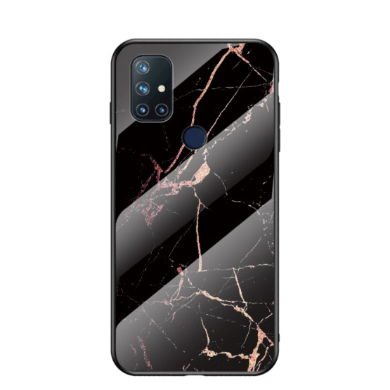 GLASS ČRN MARMOR OVITEK ZA ONEPLUS NORD N10