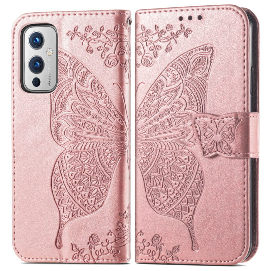 GOTSKI METULJ ROSE GOLD ETUI ZA ONEPLUS 9