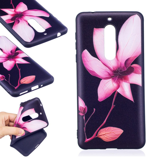 BLACK PINK FLOWER - NOKIA 5