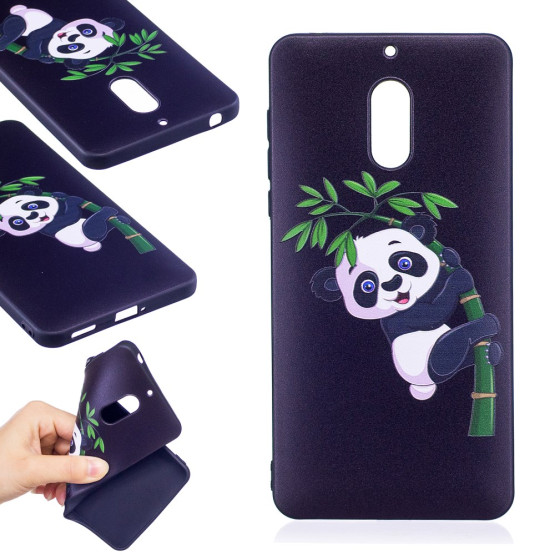 BLACK PANDA NA BAMBUSU - NOKIA 6 (2017)