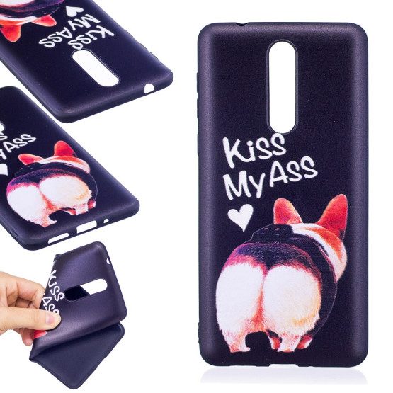 BLACK KISS MY ASS - NOKIA 8