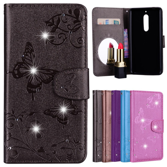 DIAMOND METULJI ČRNI - NOKIA 5