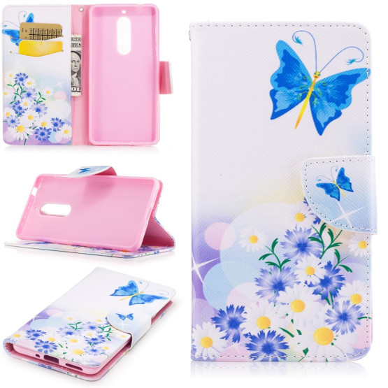 MODER METULJ NAD CVETOVI - NOKIA 5