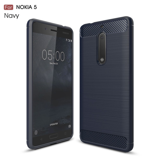 FLEX KARBON TEMNO MODER - NOKIA 5