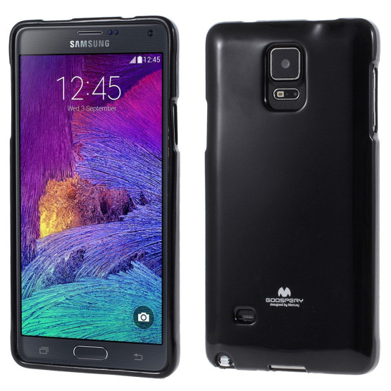 JELLY ČRN - SAMSUNG GALAXY NOTE 4