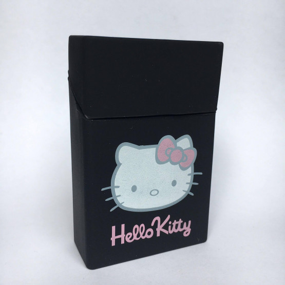 HELLO KITTY ČRN - ETUI ZA CIGARETNE ŠKATLICE