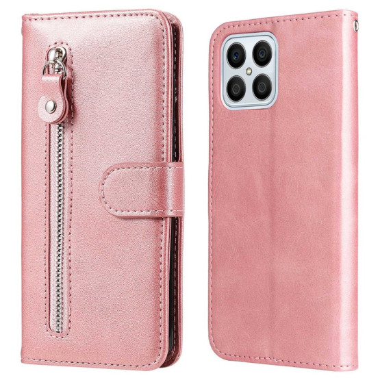ZIPPER ROSE GOLD ETUI ZA HONOR X8 4G
