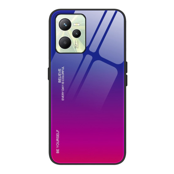 GLASS BE YOURSELF BLUE/PURPLE OVITEK ZA REALME C35