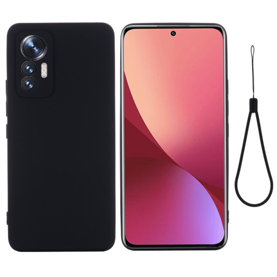 SILICA ČRN OVITEK ZA XIAOMI 12 LITE