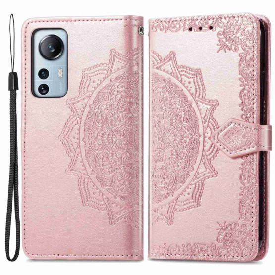 ROYAL MANDALA ROSE GOLD ETUI ZA XIAOMI 12 LITE