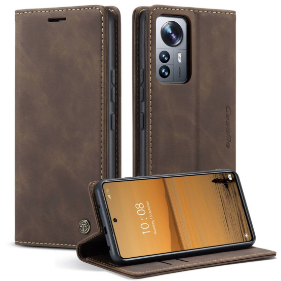 CASEME RETRO AUTO ABSORBED RJAV ETUI ZA XIAOMI 12 LITE