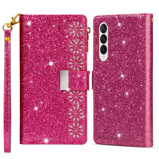GLITTERY STAR RDEČ ETUI ZA SAMSUNG GALAXY Z FOLD4