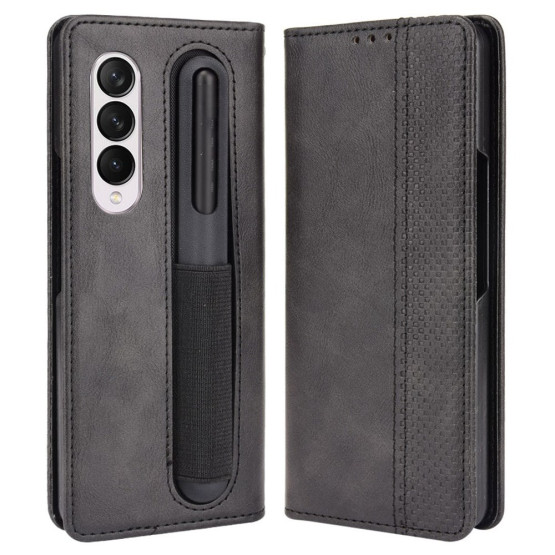 VINTAGE AUTO ABSORBED ČRN ETUI ZA SAMSUNG GALAXY Z FOLD4