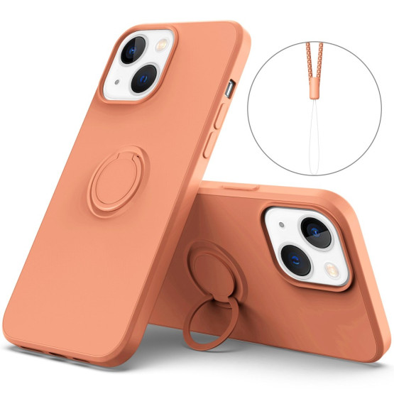 ECO FRIENDLY KICK ORANŽEN OVITEK ZA APPLE IPHONE 14