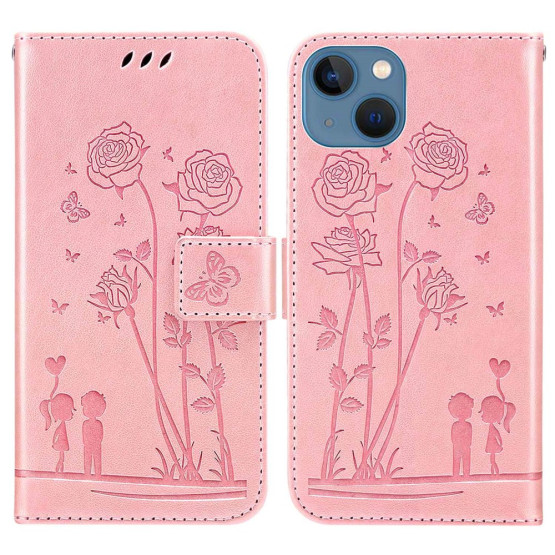ODTIS LJUBEZNI POD VRTNICAMI ROSE GOLD ETUI ZA APPLE IPHONE 14