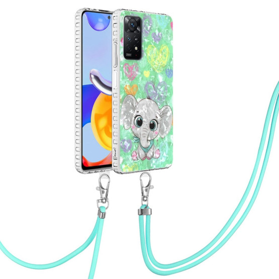 IMD ANTI-DROP SLONČEK OVITEK Z VRVICO ZA XIAOMI REDMI NOTE 11 PRO