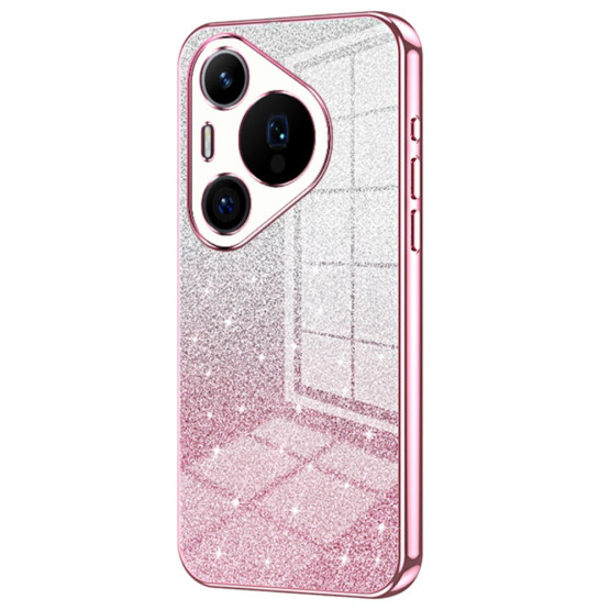 RHINESTONE GLITTER ROSE GOLD OVITEK ZA HUAWEI PURA 70 PRO / PURA 70 PRO PLUS