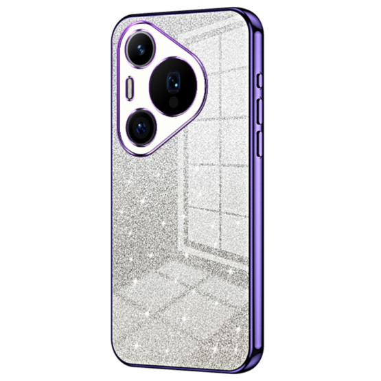 RHINESTONE GLITTER VIJOLIČNI OVITEK ZA HUAWEI PURA 70 PRO / PURA 70 PRO PLUS